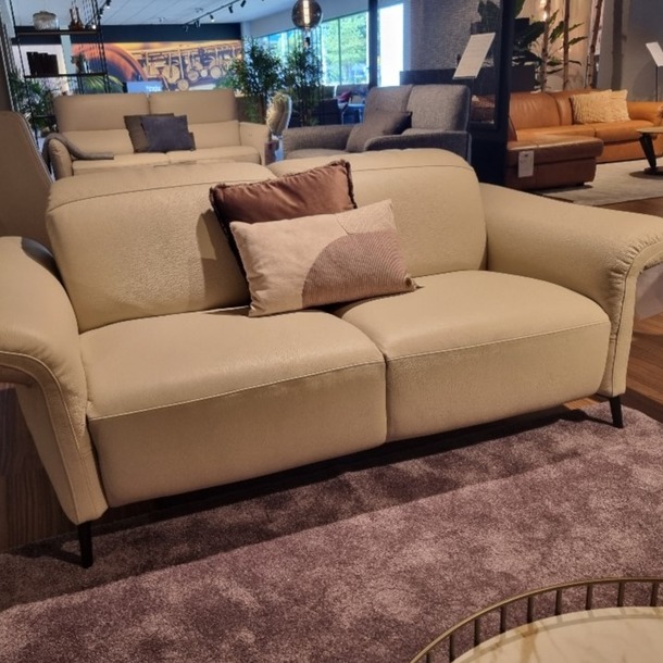 Natuzzi Venezia tweezit in leder - 0